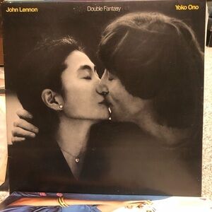 John Lennon Yoko Ono LP 12” Vinyl Double Fantasy